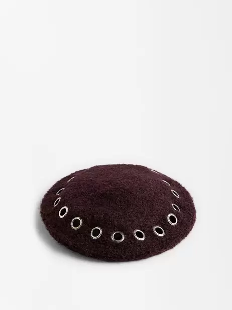 Wool Beret With Studs für 19,99€ in Parfois