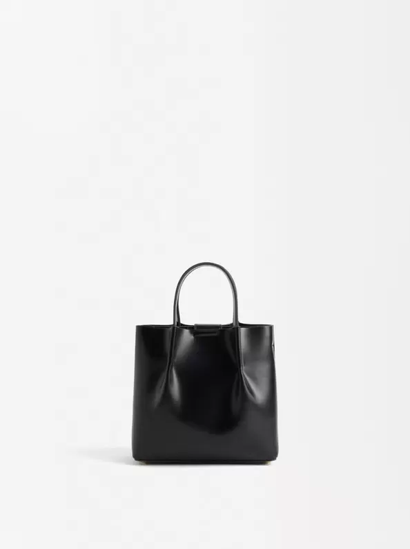 Crackled-Effect Tote Bag für 29,99€ in Parfois