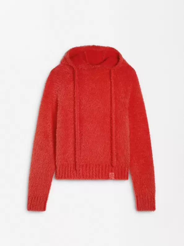 Knit Sweatshirt With Hood für 39,99€ in Parfois