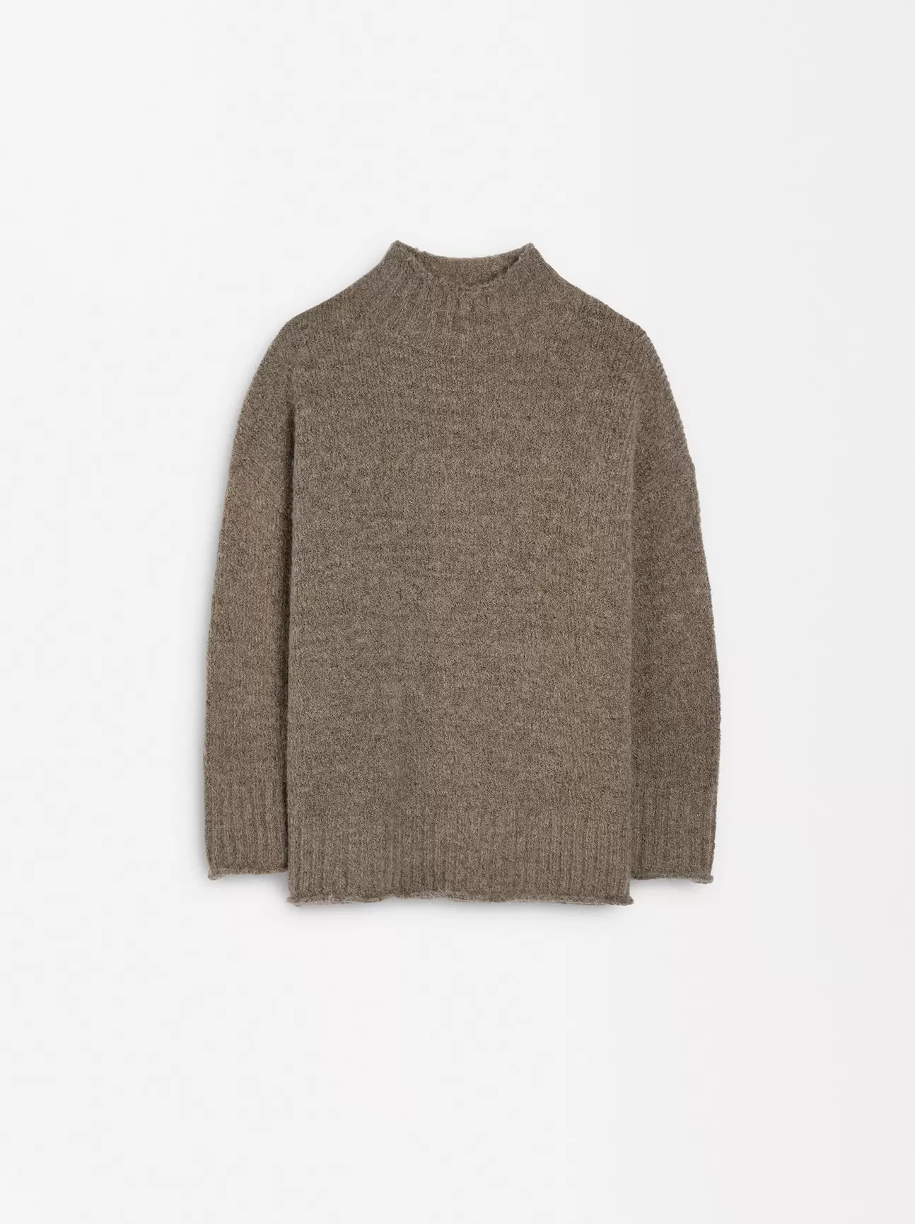 Wool Blend Sweater With Mock Neck für 39,99€ in Parfois