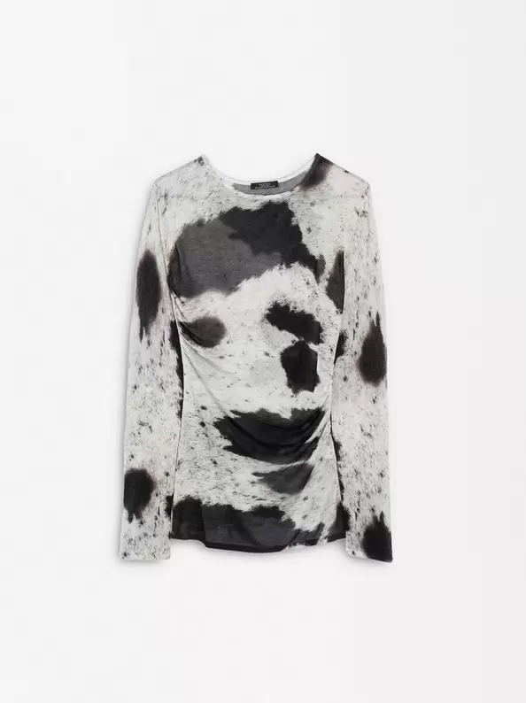 Animal Print Knit Sweater für 29,99€ in Parfois