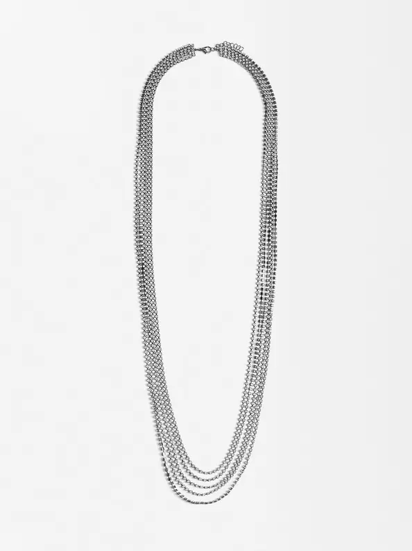 Long Necklace With Crystals für 19,99€ in Parfois