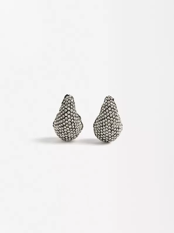 Drop Earrings With Crystals für 15,99€ in Parfois