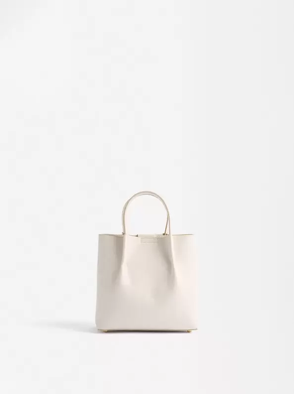 Crackled-Effect Tote Bag für 29,99€ in Parfois