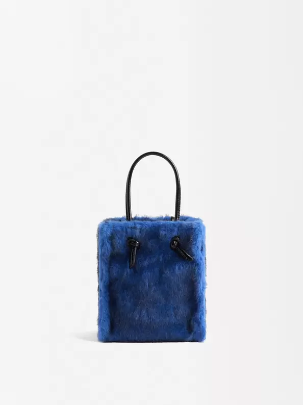 Fur-Effect Tote Bag für 29,99€ in Parfois