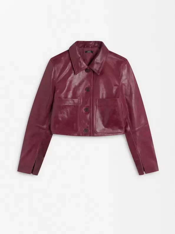 Cropped Leather Jacket für 119,99€ in Parfois