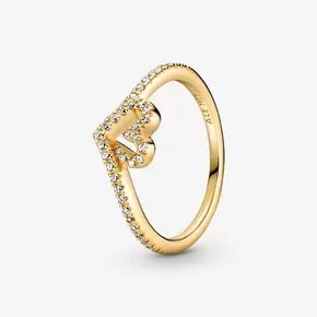 Pandora Timeless Wishbone Funkelndes Herz Ring für 59€ in Pandora