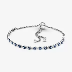 Blaues und klares Funkeln Verstellbares Armband für 69€ in Pandora