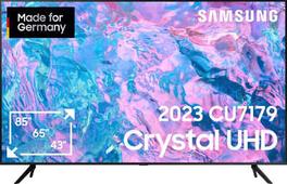Samsung GU85CU7179U LED-Fernseher (214 cm/85 Zoll, Smart-TV, PurColor, Crystal Prozessor 4K, Smart Hub & Gaming Hub) für 1299€ in OTTO