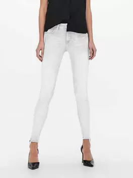 Skinny-fit-Jeans ONLBLUSH MID SKINNY ANKLE ZIP DNM BOX für 27,99€ in OTTO