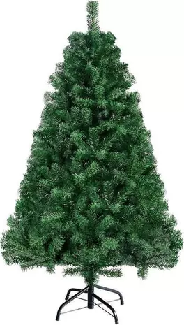 Künstlicher Weihnachtsbaum Christbaum Künstliches, 120cm mit 230 Spitzen PVC & Ständer, Grün für 20,99€ in OTTO