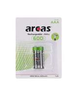 Arcas Batterien Ni-MH Akku HR03 Micro 600 mAh 2er für 3,33€ in Mäc Geiz