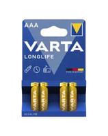 VARTA Batterie Longlife 4er AAA für 2,99€ in Mäc Geiz