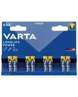 VARTA Longlife Power Batterien Alkaline AAA 8er für 7,99€ in Mäc Geiz