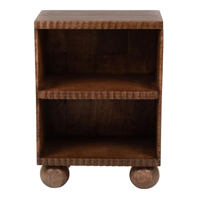 Petit meuble de rangement en bois de 2 niches marron für 89,99€ in Maisons du Monde