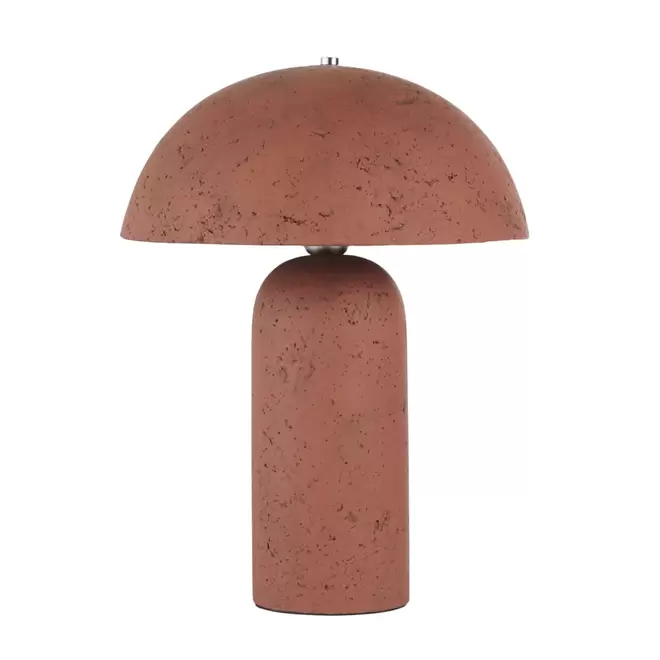 Lampe champignon en céramique texturée terracotta für 119€ in Maisons du Monde