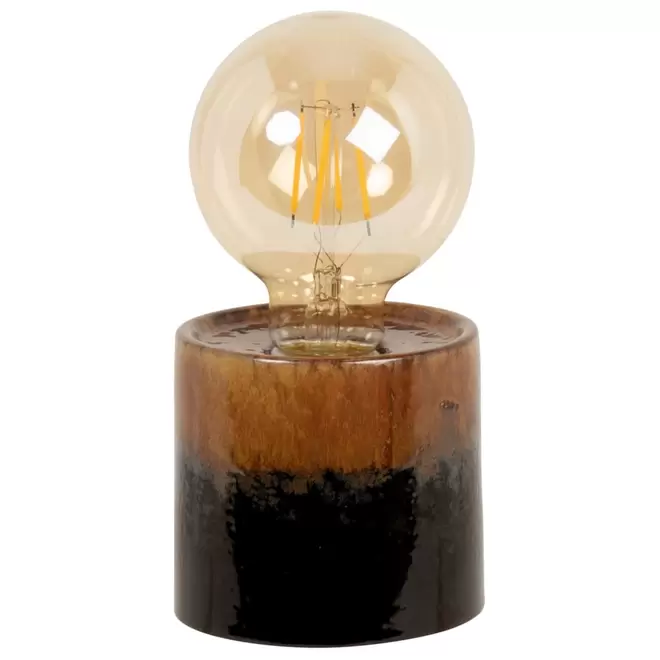 Déco lumineuse en céramique et globe en verre ambré für 11,99€ in Maisons du Monde