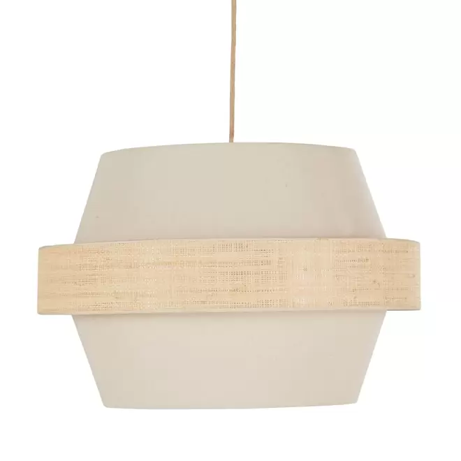 Suspension aérienne en raphia et polyester recyclé für 99,99€ in Maisons du Monde