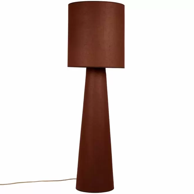 Lampadaire en papier maché camel H140 für 169€ in Maisons du Monde