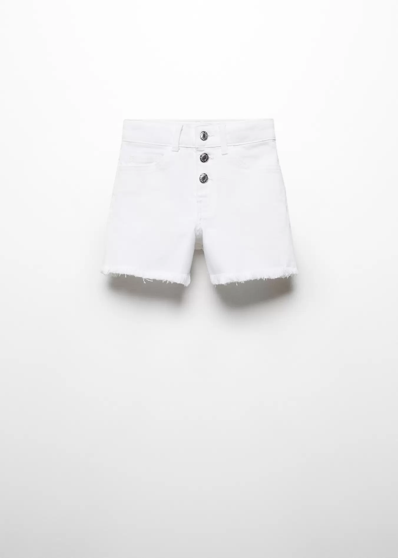 Jeans-Shorts mit Knöpfen für 19,99€ in Mango