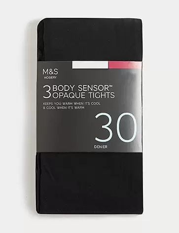 3er-Pack Body Sensor™-Strumpfhose, 30 den für 12€ in Marks & Spencer