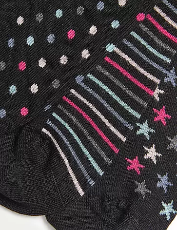 5er-Pack knöchelhohe Sumptuously Soft™-Socken für 15€ in Marks & Spencer