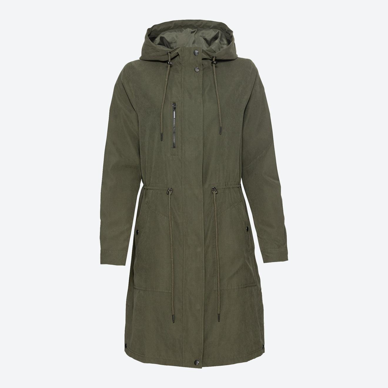 Damen-Mantel mit Kapuze für 29,99€ in NKD