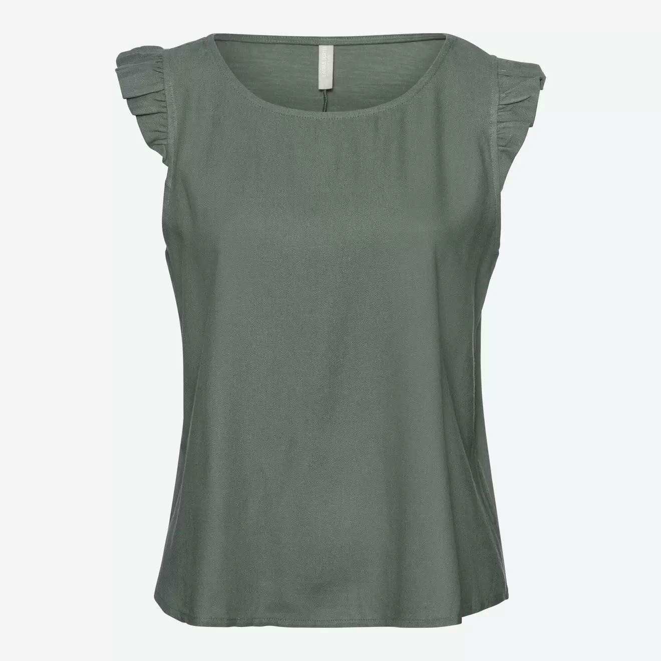 Damen-Bluse mit Rüschen-Ärmeln für 7,99€ in NKD