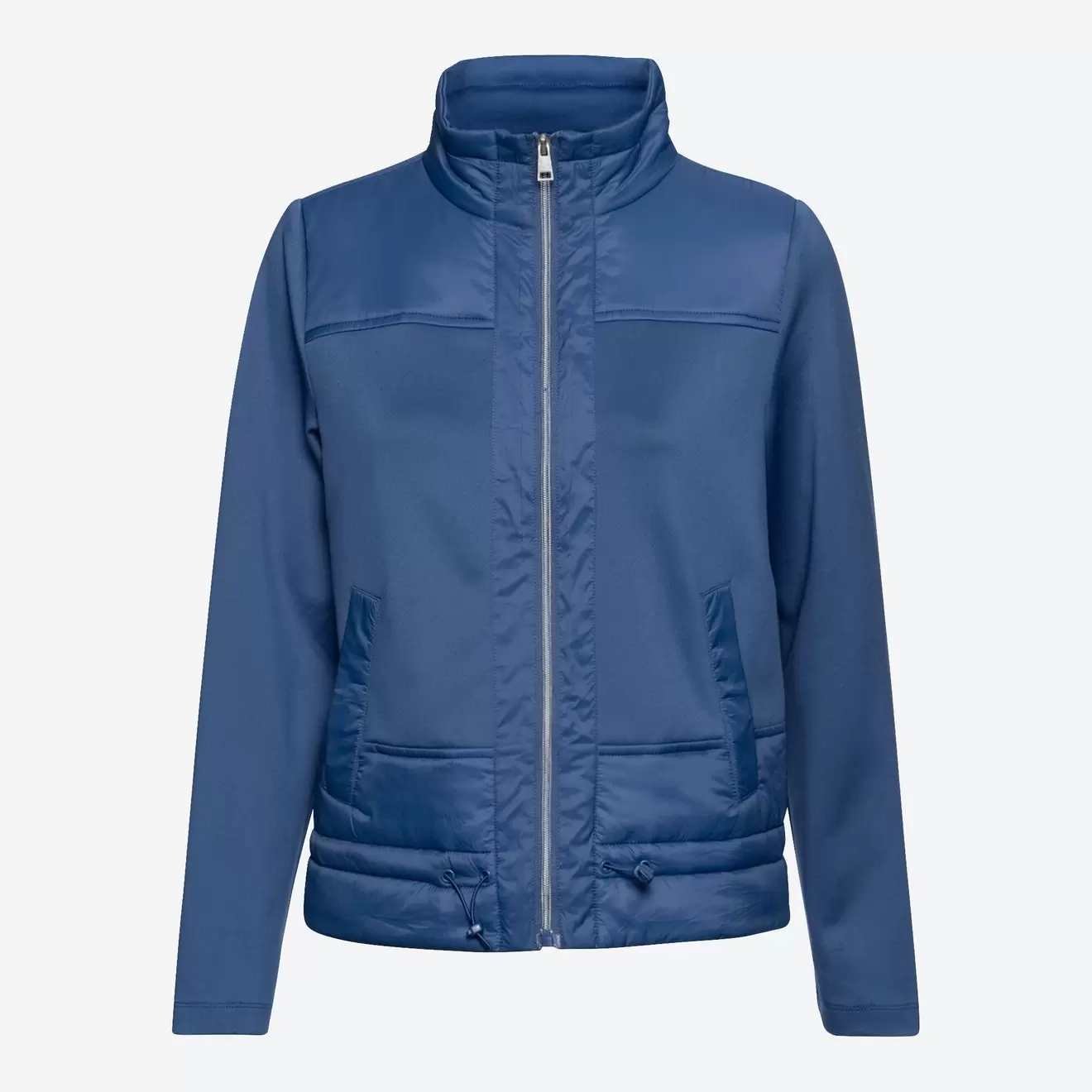 Damen-Jacke mit Scuba-Material für 15,99€ in NKD