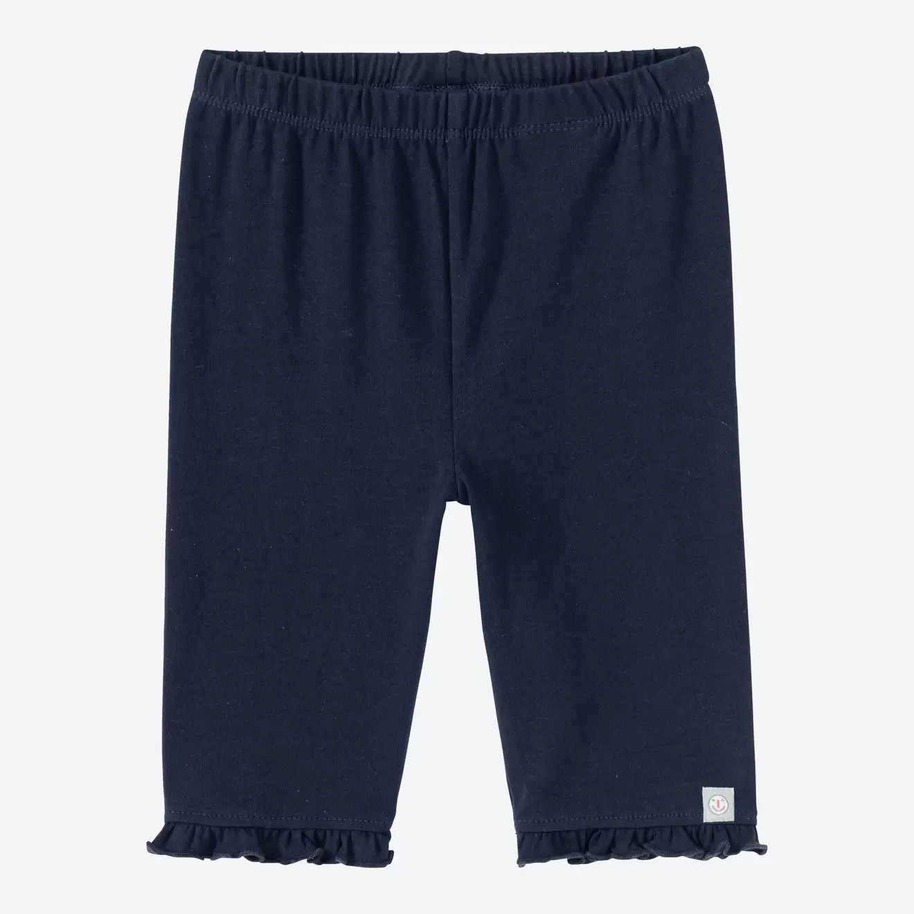 Baby-Mädchen-Caprihose mit Rüschen für 2,99€ in NKD