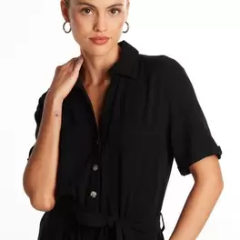 Jumpsuit mit Gürtel für 4,99€ in New Yorker