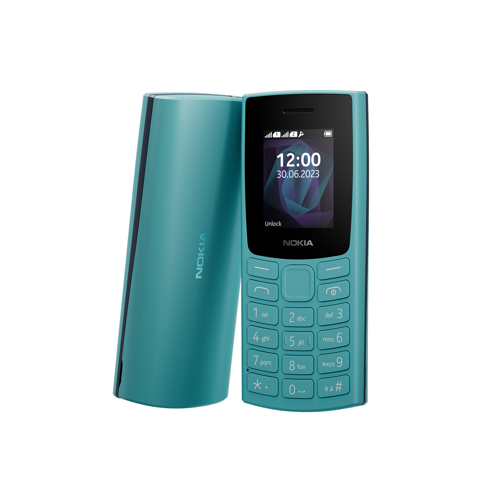 NOKIA 105 2023 Mobiltelefon, Cyan für 22,99€ in Media Markt