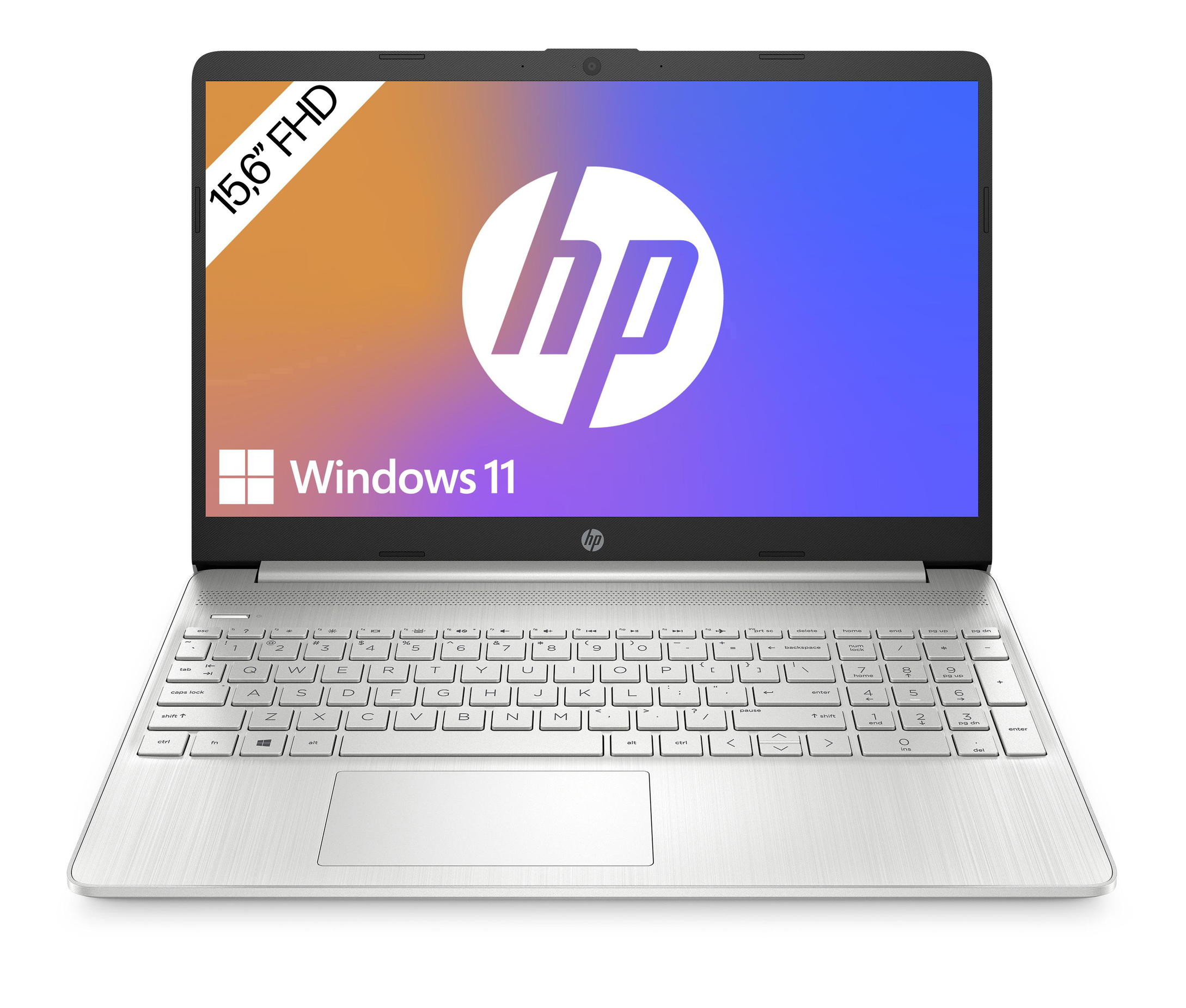 HP Laptop 15s-fq5333ng, Notebook, mit 15,6 Zoll Display, Intel® i3-1215U Prozessor, 8 GB RAM, 512 GB SSD, Intel®, UHD Graphics, Natursilber Windows 11 Home (64 Bit) für 499€ in Media Markt