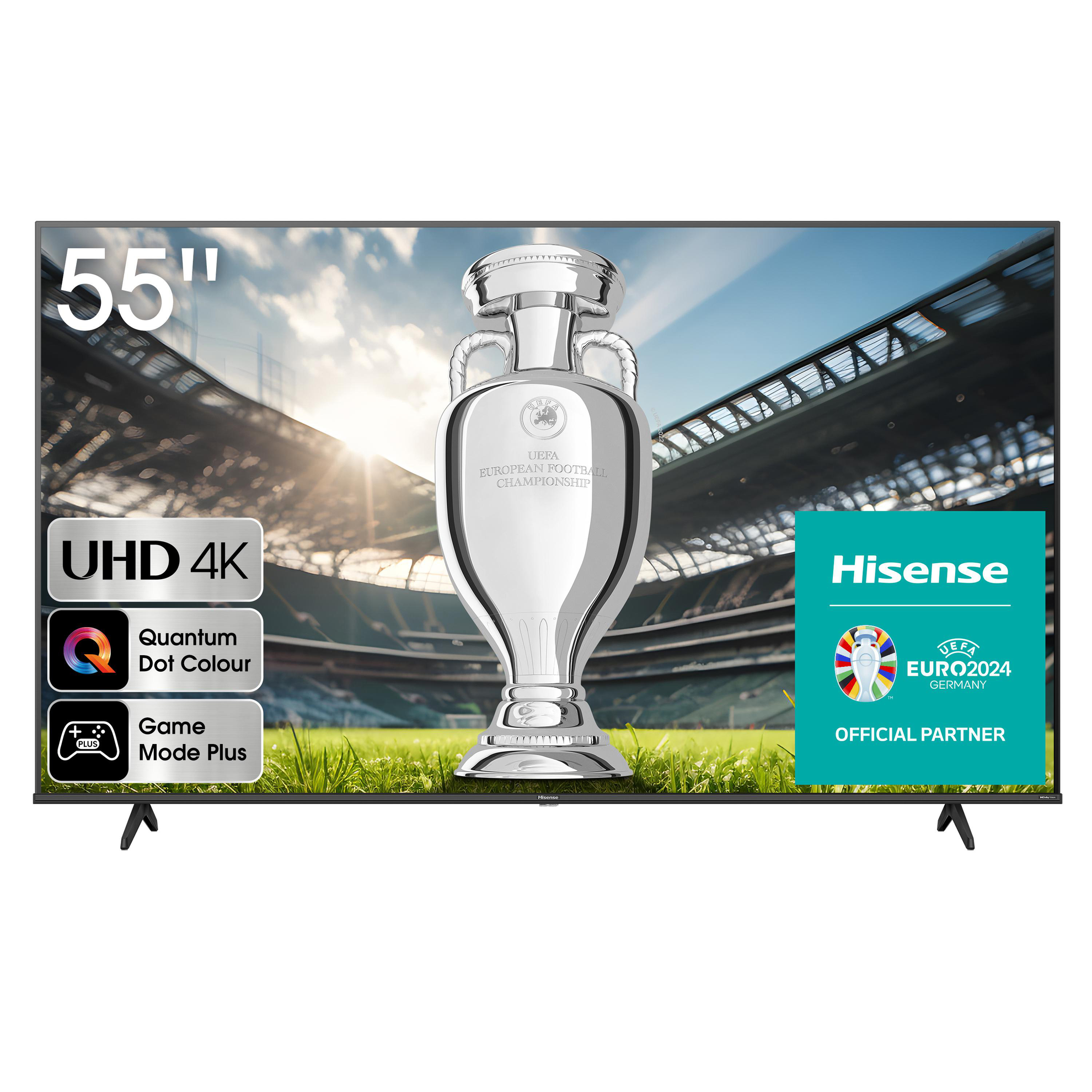 HISENSE 55A6K LED TV (Flat, 55 Zoll / 139 cm, UHD 4K, SMART TV, VIDAA) für 399,99€ in Media Markt