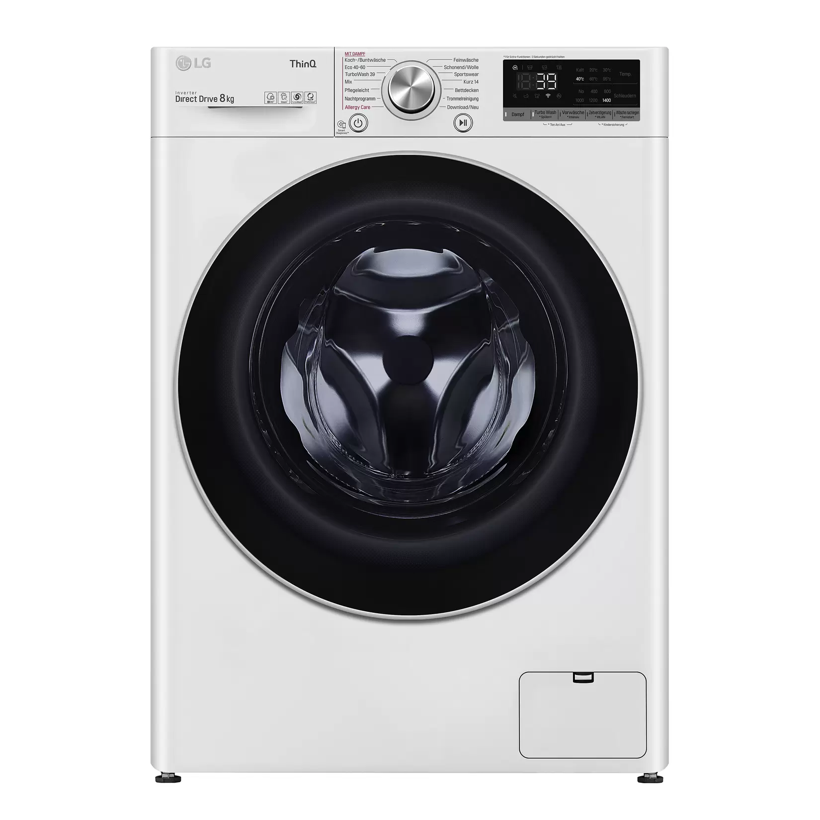 LG F4WV708P1E Waschmaschine (8 kg, 1360 U/Min., A) für 499€ in Media Markt