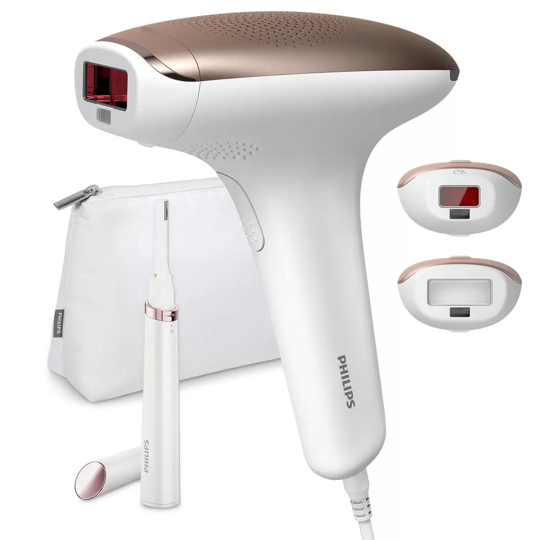 PHILIPS Lumea IPL 7000 Series BRI921/00 langanhaltend seidig glatte Haut Haarentfernung Weiß/Rosa für 289,99€ in Media Markt