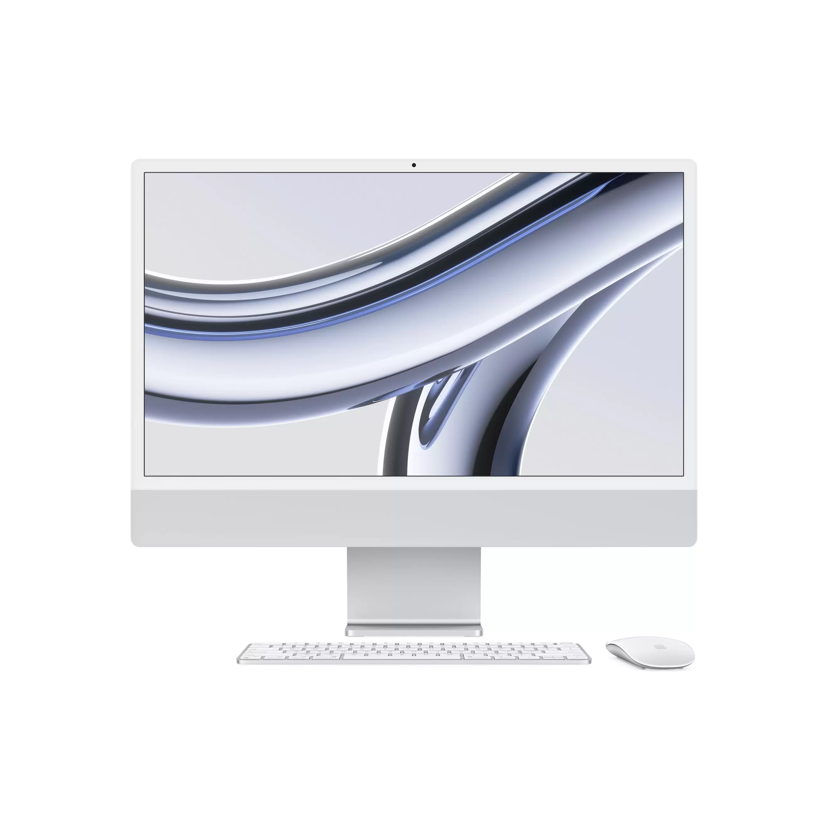 APPLE iMac (2023), All-in-One PC mit 23.5 Zoll Display, Apple M3 Chip, 8 GB RAM, 8-Core GPU, 256 GB SSD, Silber für 1469€ in Media Markt