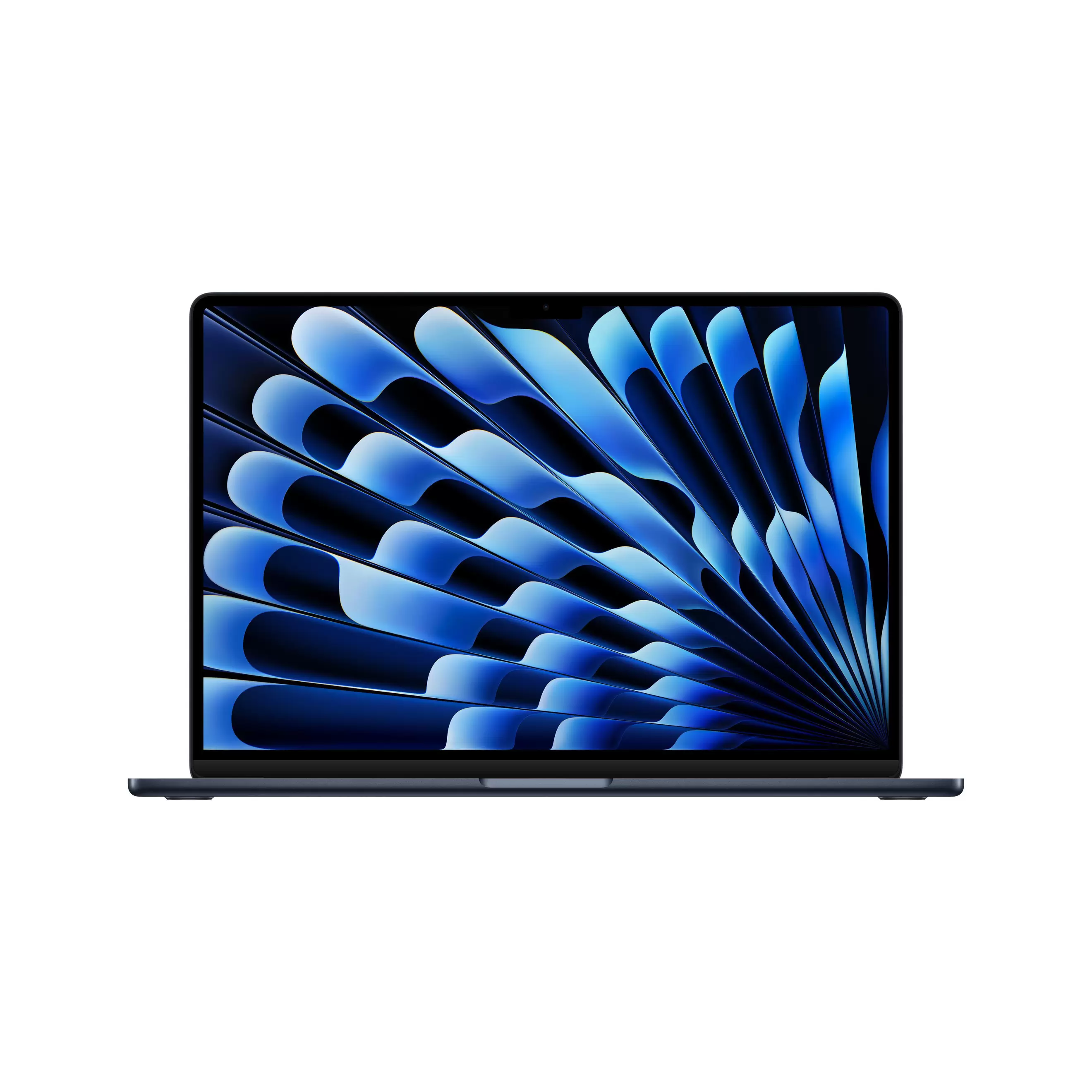 APPLE MacBook Air (2024), MRYU3D/A, Notebook, mit 15,3 Zoll Display, M3 Prozessor, 8 GB RAM, 256 GB SSD, Mitternacht, macOS für 1439€ in Media Markt