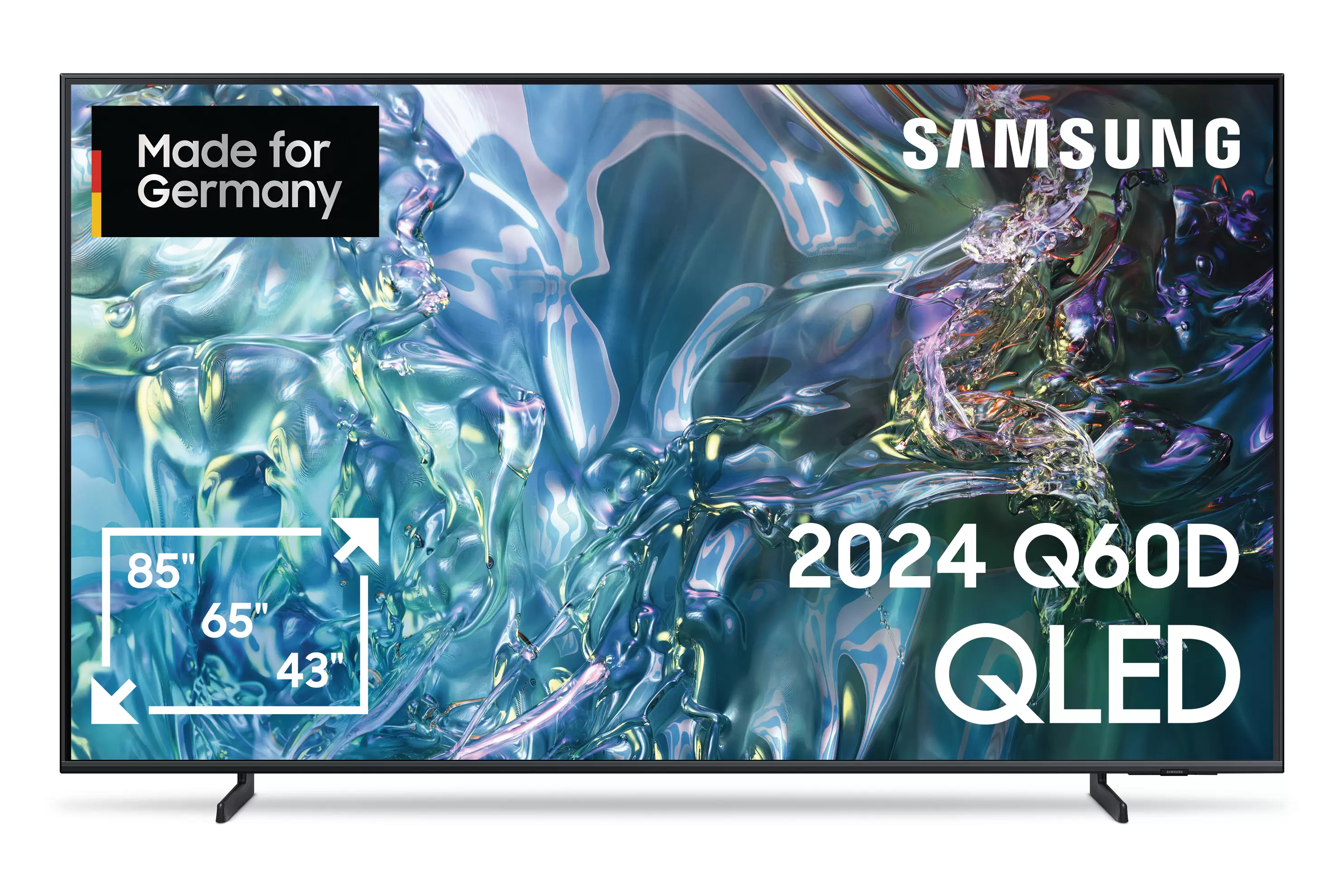 SAMSUNG GQ55Q60D QLED TV (Flat, 55 Zoll / 138 cm, UHD 4K, SMART TV, Tizen) für 699€ in Media Markt